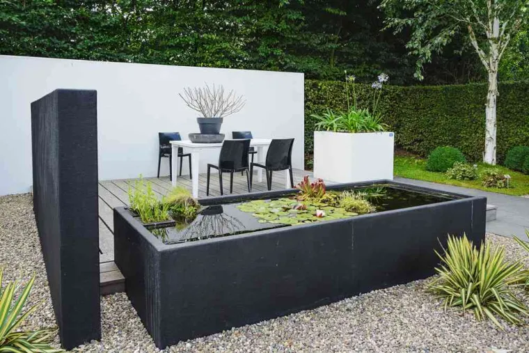 Bassin d'ornement, Bourgoin-Jallieu, Martins Espaces Verts