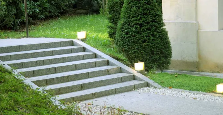 Escalier paysager, Bourgoin-Jallieu, Martins Espaces Verts